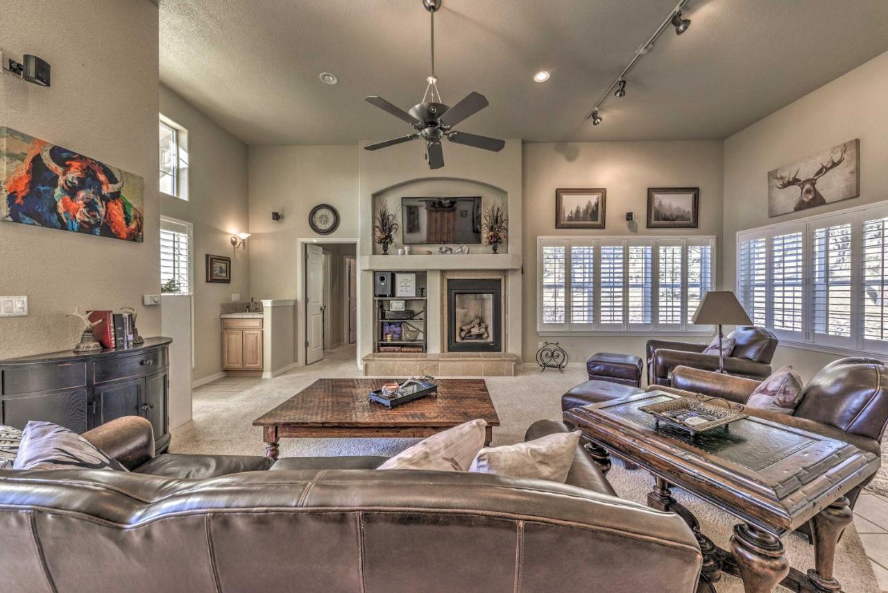 Roomy Ruidoso Retreat With Deck, Grill, And Mtn Views! Exterior foto